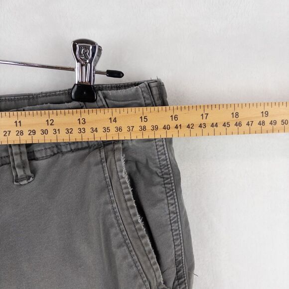 American Eagle Cargo Shorts Mens 30 Army Green Longer Length Next Level Flex - Picture 4 of 11